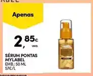Continente Bom dia Mylabel - sérum pontas promoção