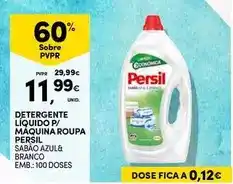 Continente Bom dia Persil - detergente líquido p/ maquina roupa promoção