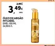 Continente Bom dia Mylabel - óleo de argão promoção
