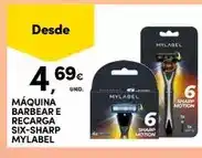 Continente Bom dia Mylabel - máquina barbear e recargax-sharp promoção
