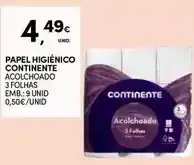 Continente Bom dia Continente - papel higiênico promoção