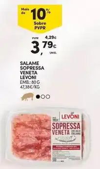 Continente Salame spressa veneta promoção
