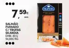 Continente Salmão fumado c/trufas promoção