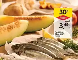 Continente Carapau pequeno fresco promoção