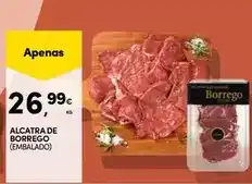 Continente Alcatra de borrego promoção