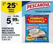 Continente Pescanova - postas de bacalhau promoção