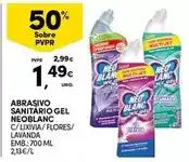 Continente Neo blanc - abrasivo sanitário gel neoblanc promoção