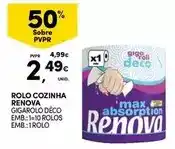Continente Renova - rolo cozinha promoção