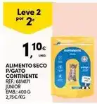 Continente Continente - alimento seco p/ gato promoção