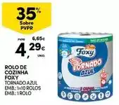 Continente Foxy - rolo de cozinha promoção