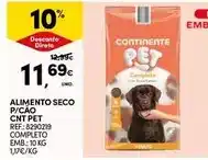 Continente Continente - alimento seco p/ cão promoção