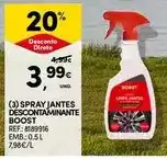 Continente Boost - spray jantes descontaminante promoção