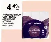 Continente Continente - papel higiênico promoção