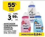 Continente Comfort - amaciador concentrado essencia promoção