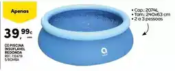 Continente A+ - piscina insulavel redonda redonda promoção