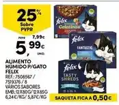Continente Purina - alimento humido p/gato felix promoção
