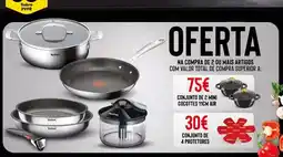 Continente Tefal - conjunto de 2 minis atros promoção