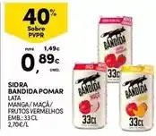 Continente Bandida do pomar - sidra promoção