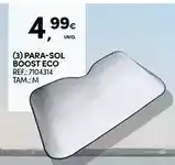Continente Sol - para-sol boost eco promoção