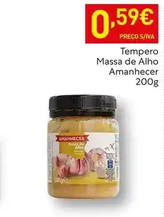 Recheio Amanhecer - tempero massa de alho promoção