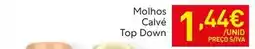 Recheio Calvé - molhos top down promoção