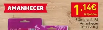 Recheio Amanhecer - fiambre da pa promoção