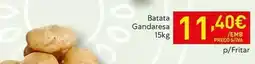 Recheio Batata gandaresa promoção