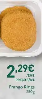 Recheio Frango rings promoção
