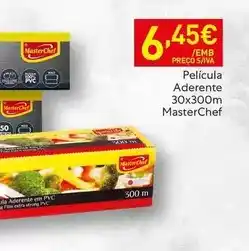 Recheio Masterchef - pelicula aderente promoção
