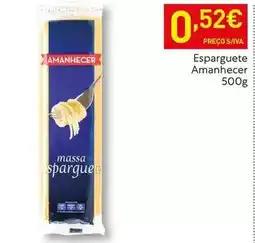 Recheio Amanhecer - esparguete promoção