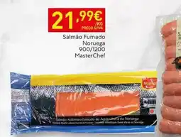 Recheio Masterchef - salmao fumado noruega promoção
