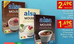 Recheio Alsa - mousse de chocolate branco promoção