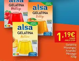 Recheio Alsa - gelatina morango/ ananas/ pêssego promoção