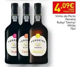 Recheio Ferreira - vinho do porto ruby/ tawny/ white promoção