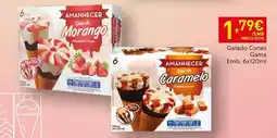 Recheio Amanhecer - gelado cones gama promoção