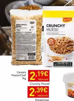 Recheio Masterchef - cereais masterchef promoção