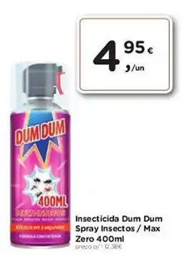 Aqui é fresco Insecticida Dum Dum Spray Insectos/Max Zero promoção