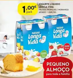 Iogurte líquido longa vida