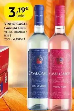 Spar Vinho casal garcia doc promoção
