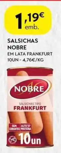 Spar Salsichas nobre promoção