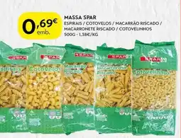 Spar Massa spar promoção