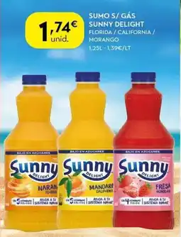 Spar Sumo s/ gás sunny delight promoção