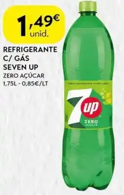 Spar Refrigerante c/ gás seven up zero açúcar promoção
