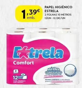 Spar Papel higiénico estrela promoção