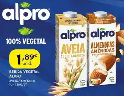 Spar Bebida vegetal alpro promoção