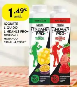 Spar Iogurte líquido lindahls pro+ promoção