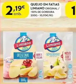 Queijo em fatias limiano