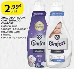 Spar Amaciador roupa concentrado comfort promoção
