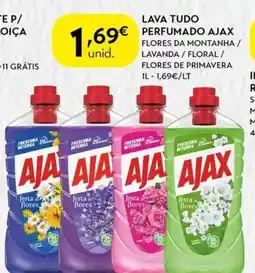 Lava tudo perfumado ajax