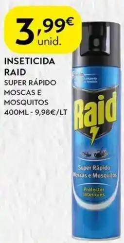 Spar Inseticida raid promoção